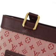 Louis Vuitton 2003 Red Monogram Mini Lucille PM Tote Handbag M92678