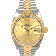 Rolex Oyster Perpetual Datejust Ref.16013G 36mm Self-winding Watch 18KYG