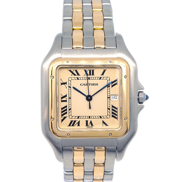 Cartier Panthere LM Quartz Watch SS 18KYG