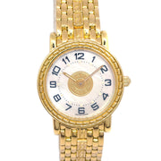 Hermes Serie Quartz Watch Gold 18KYG