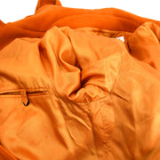 Hermes Hooded Coat Orange #46