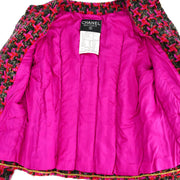 Chanel Setup Suit Jacket Skirt Pink 29 #36