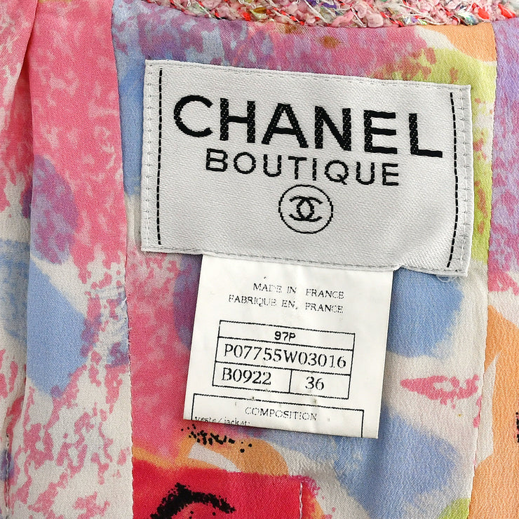 Chanel Coat Pink 97P #36