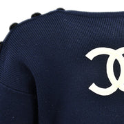 Chanel Sweater Navy 94C #38