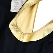 Chanel Sleeveless Vest Jacket Gold 94A #42