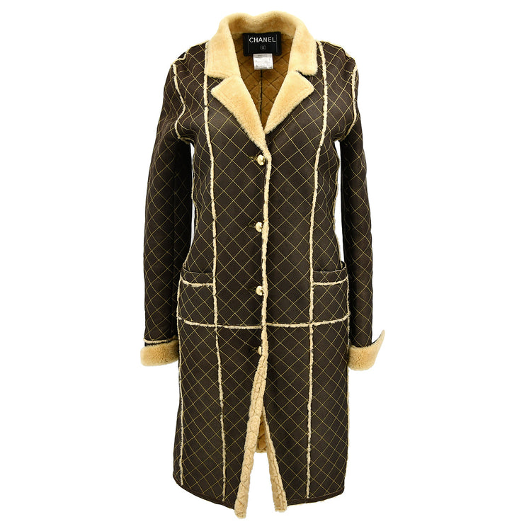 Chanel Coat Brown 04A #34