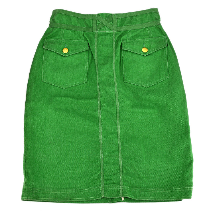 Chanel Skirt Green #42