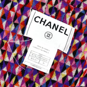 Chanel Single Breasted Jacket Purple 04A #36