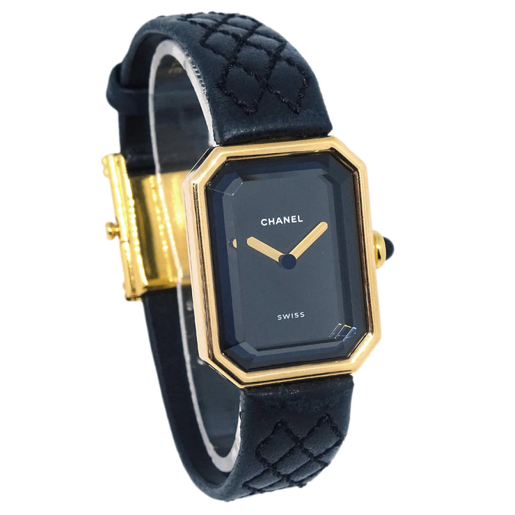 Chanel Premiere Watch Black 18KYG