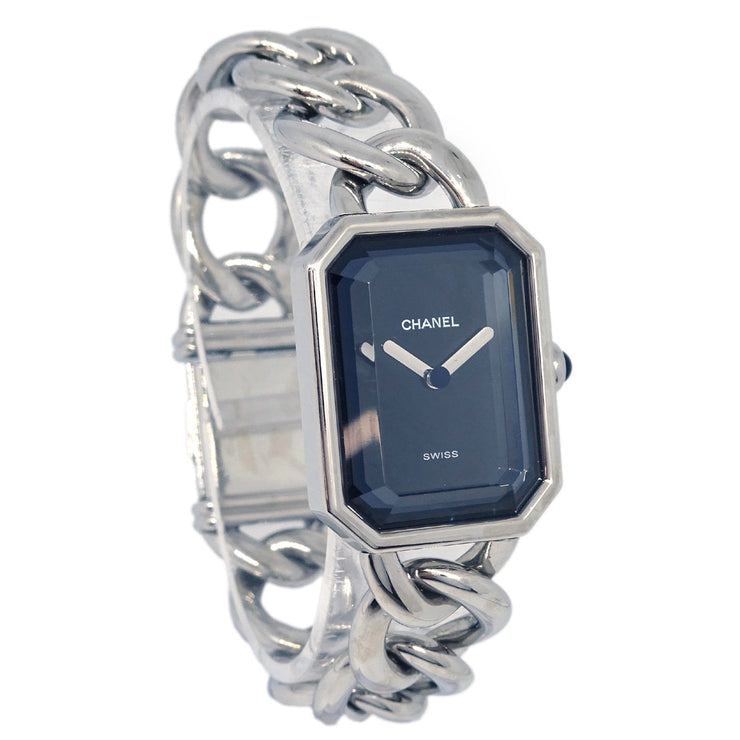 Chanel Premiere Quartz Watch Silver SS #M