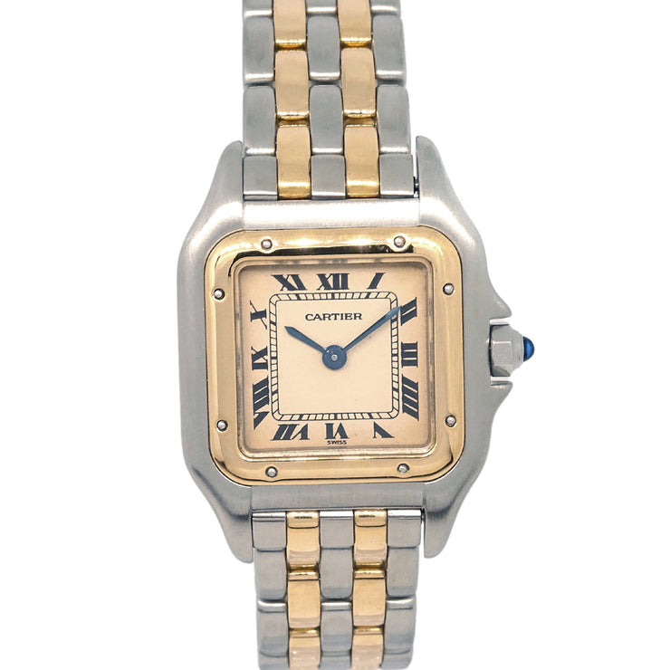 Cartier Panthere SM Quartz Watch SS 18KYG Ref.W25029