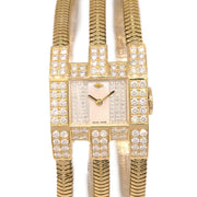 Van Cleef & Arpels YG Quartz Watch 18KYG Diamond