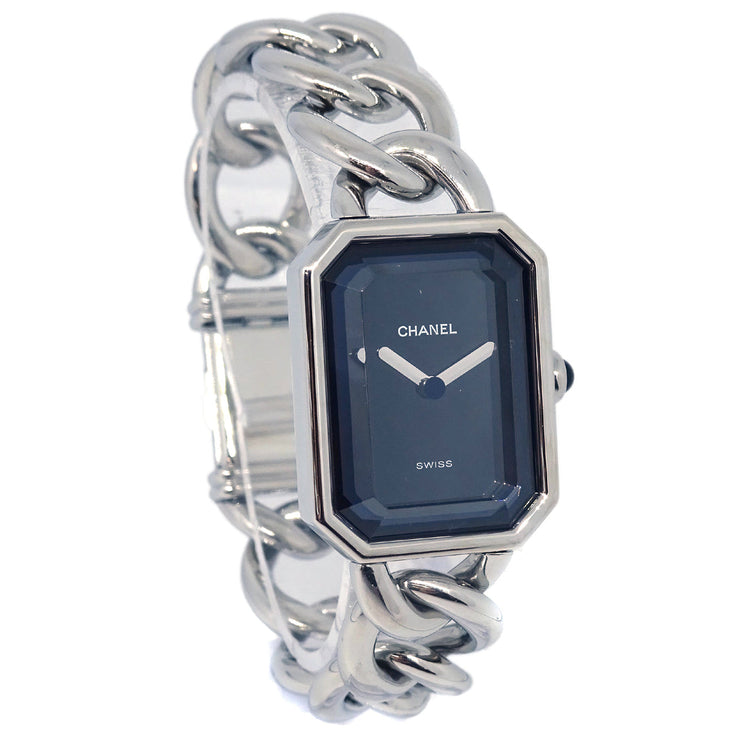 Chanel Premiere Quartz Watch Silver SS #M