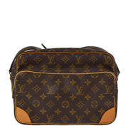 Louis Vuitton 2004 Monogram Nile Shoulder Bag M45244