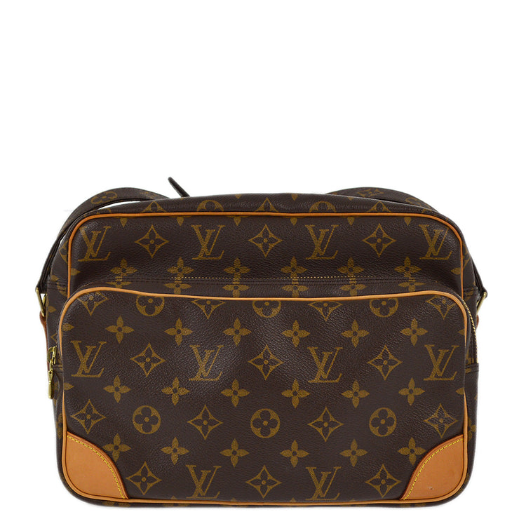 Louis Vuitton 2004 Monogram Nile Shoulder Bag M45244