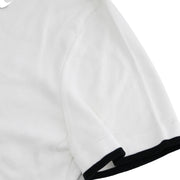 Chanel Polo T-shirt Top White 96C #42