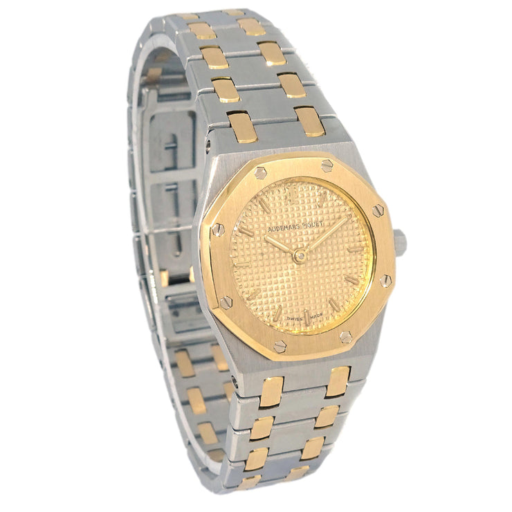 Audemars Piguet Royal Oak Quartz Watch 18KYG SS