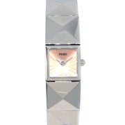 Fendi 4250L Pyramid Quartz Watch SS