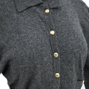 Chanel Cardigan Dark Gray