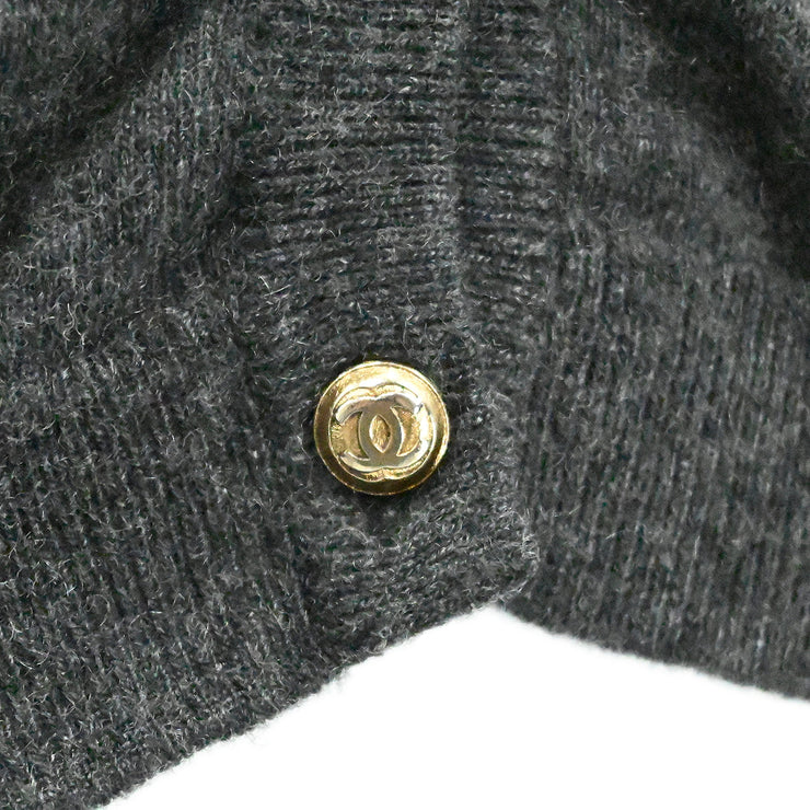 Chanel Cardigan Dark Gray