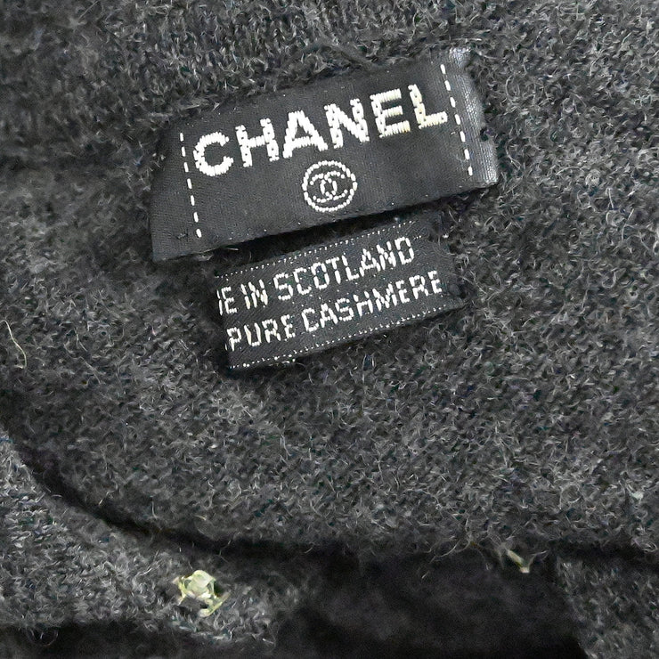 Chanel Cardigan Dark Gray