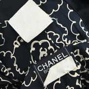 Chanel Setup Suit Jacket Skirt Black 93P #38