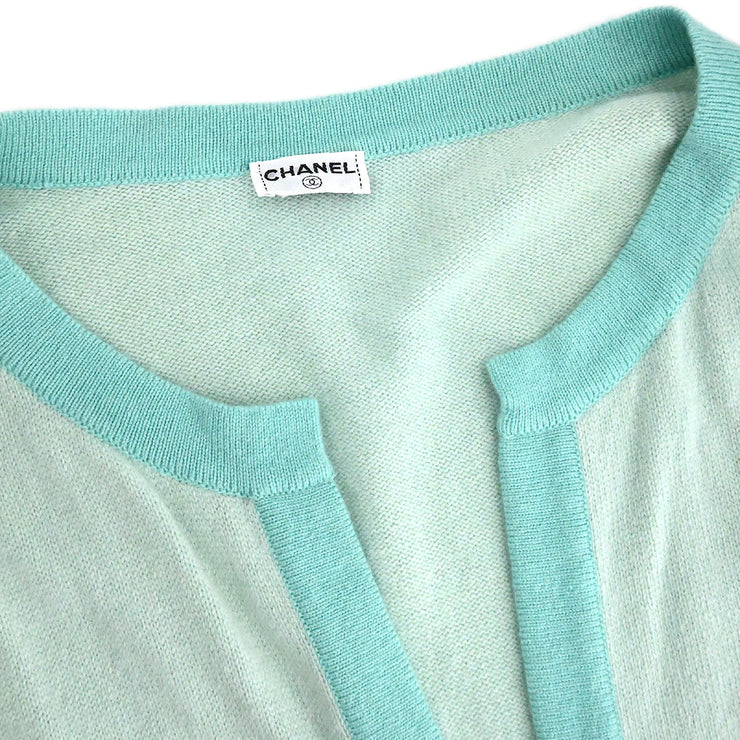 Chanel Cardigan Light Blue