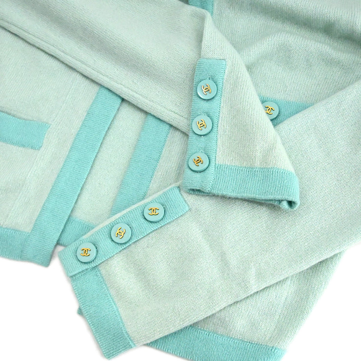 Chanel Cardigan Light Blue