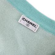 Chanel Cardigan Light Blue