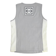 Chanel Sport Line Sleeveless Top Gray 01P #40