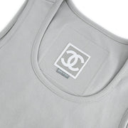 Chanel Sport Line Sleeveless Top Gray 01P #40