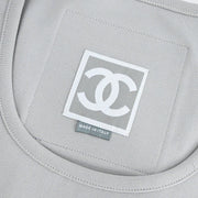 Chanel Sport Line Sleeveless Top Gray 01P #40