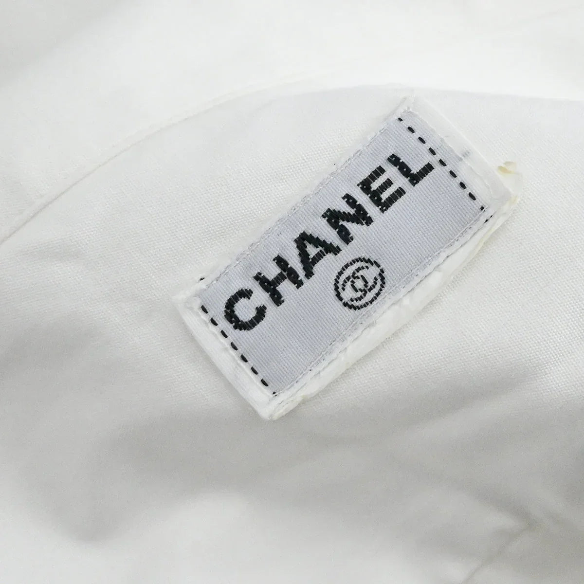 Chanel Short Sleeve Shirt White
