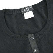 Chanel Cardigan Black 95A #34