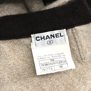 Chanel Sweater Knit Top Beige 96A #38