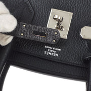 Hermes 1999 Black Ardennes Birkin 30 Handbag