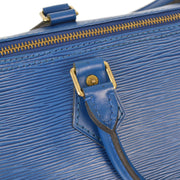 Louis Vuitton 2004 Blue Epi Speedy 30 Handbag M43005