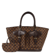 Louis Vuitton 2003 Damier Manosque GM Tote Bag N51120