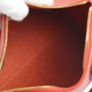 Louis Vuitton 1995 Red Epi Speedy 25 Handbag M43017