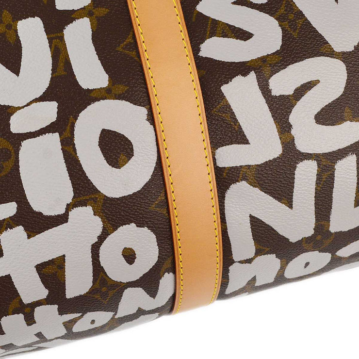 Louis Vuitton 2001 Monogram Graffiti Keepall 50 Duffle Bag M92197