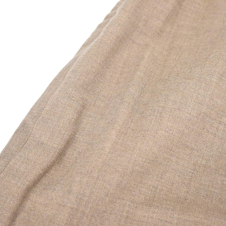 Hermes Knee Length Skirt Beige #36