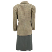 Gucci Setup Suit Jacket Skirt Khaki #42