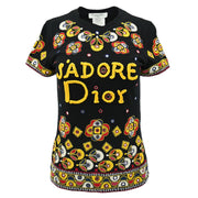 Christian Dior T-shirt Top Black #36