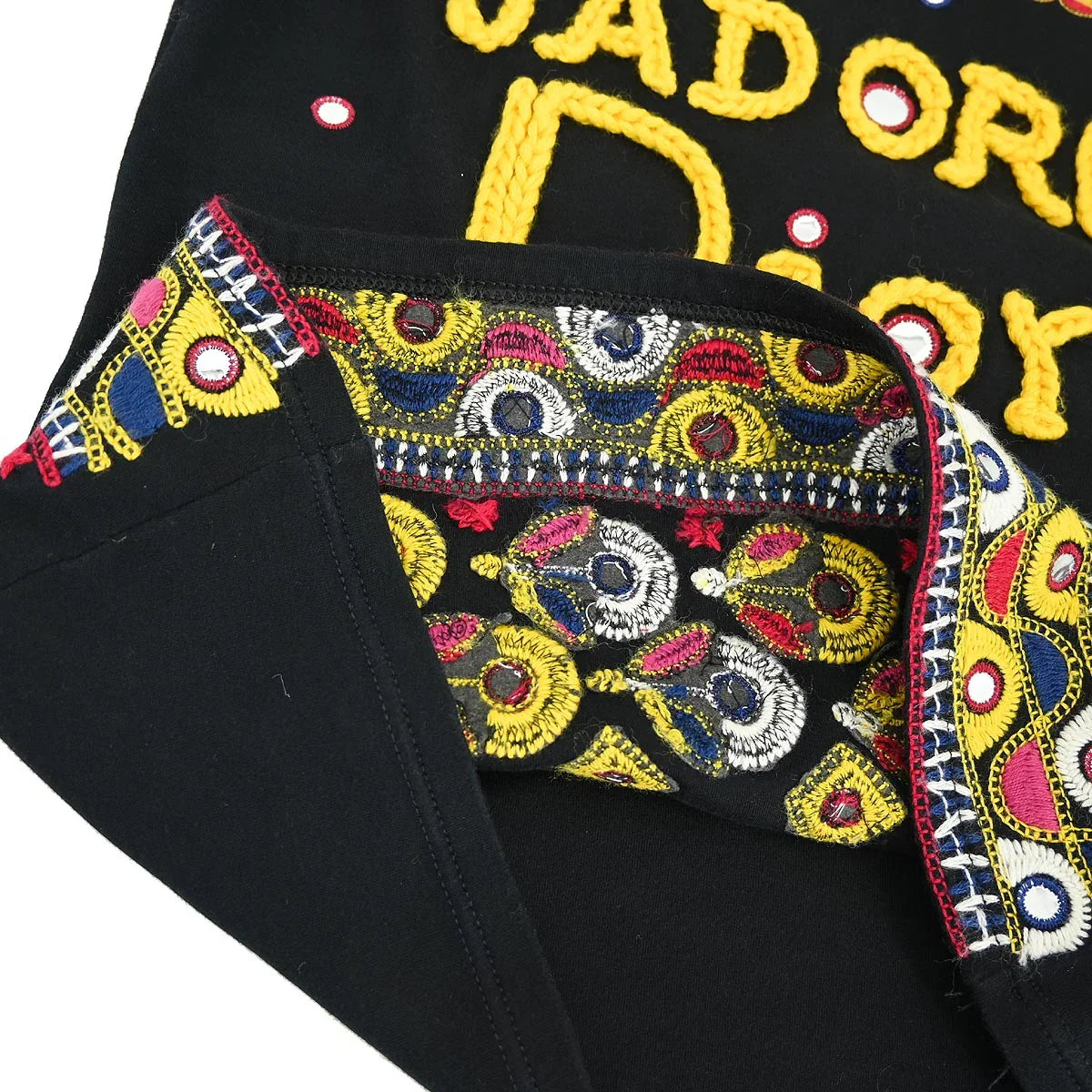 Christian Dior ブラック デニムロゴ　Tシャツ　ヴィンテージ Dior Denim T-shirt – Jean Vintage