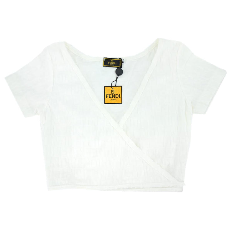 Fendi T-shirt Top White #40