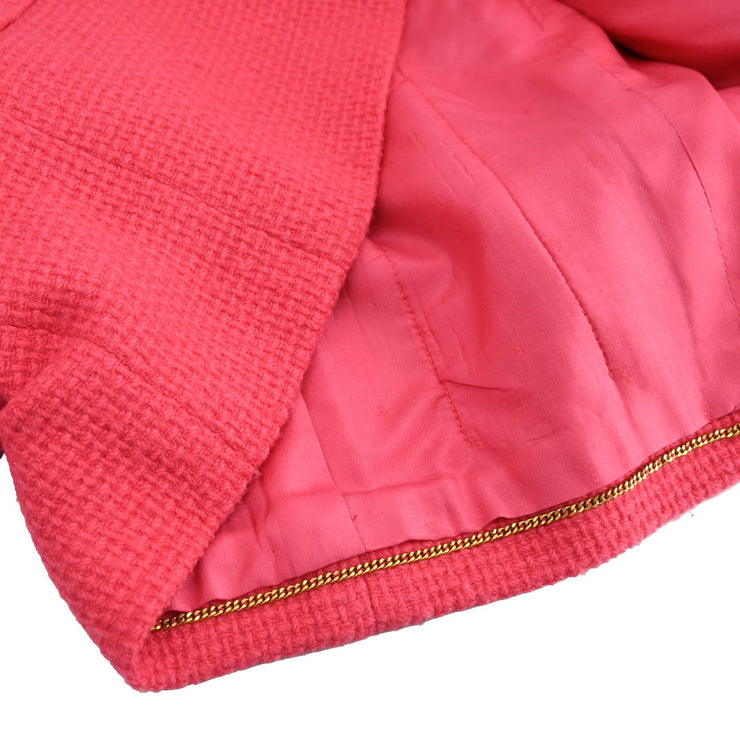 Chanel Collarless Jacket Pink 23 #36