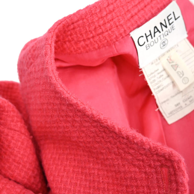 Chanel Collarless Jacket Pink 23 #36