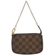 Louis Vuitton 2008 Damier Mini Pochette Accessoires Handbag N58009