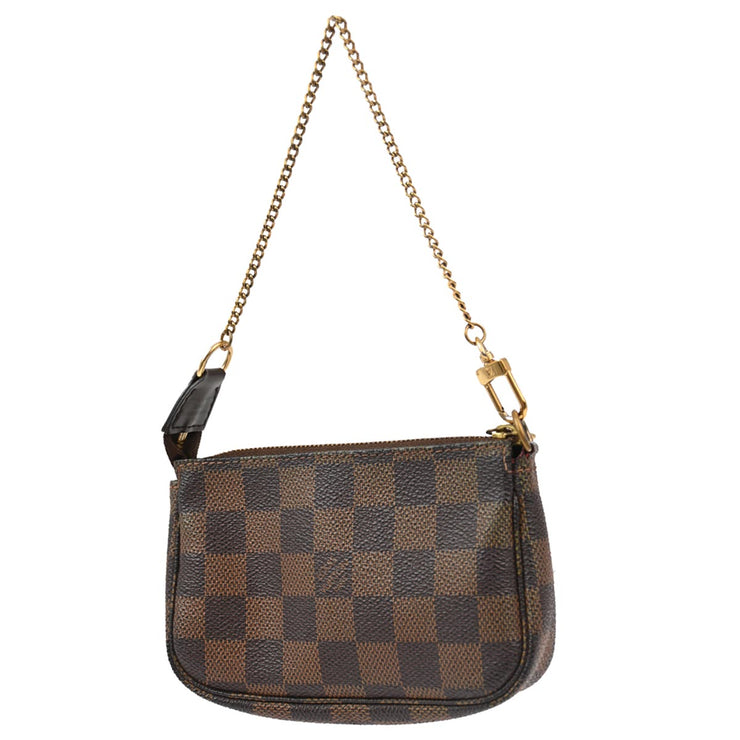 Louis Vuitton 2008 Damier Mini Pochette Accessoires Handbag N58009