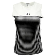 Chanel Sleeveless Top Black #38